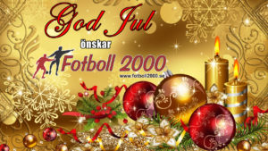 Fotboll 2000 önskar en God Jul